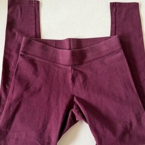 Aerie Burgundy Leggings in Size Small